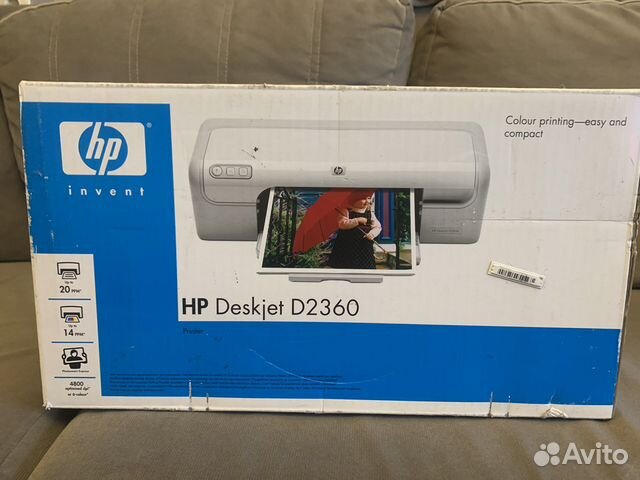 Принтер hp deskjet D2360