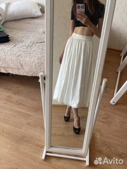 Юбка с воланами