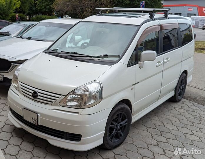Багажник на крышу Nissan Serena 24, высокая крыша