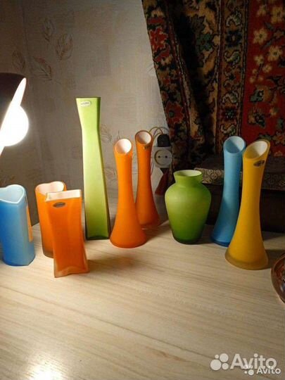 Вазы, Пепельницы, стекло, фарфор, керамика