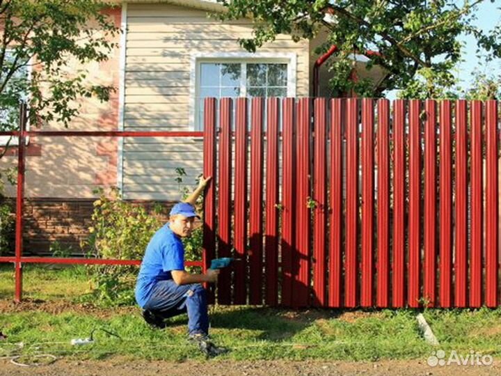 Забор под ключ