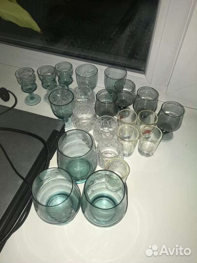 Хрустальная посуда бу