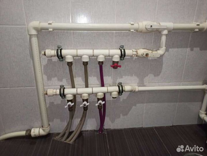 Услуги сантехника отопление