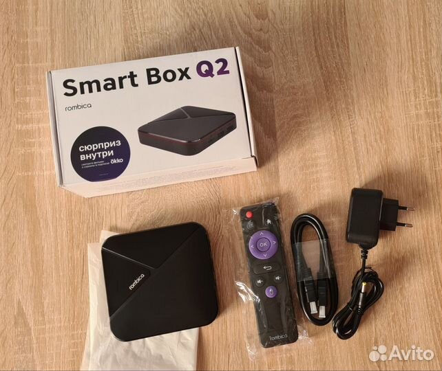 Медиаплеер TV-приставка Rombica Smart Box Q2