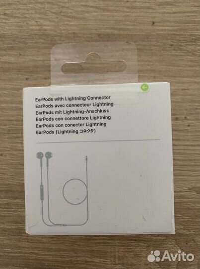 Наушники earpods lightning оригинал