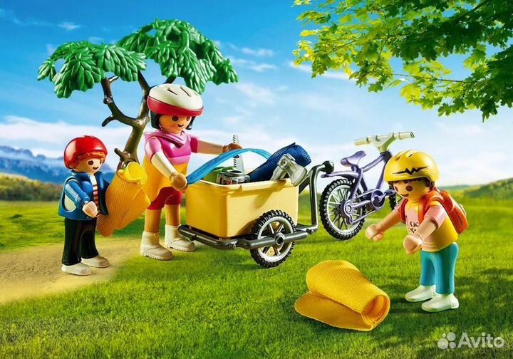 Playmobil 6890 Семейный поход на велосипедах