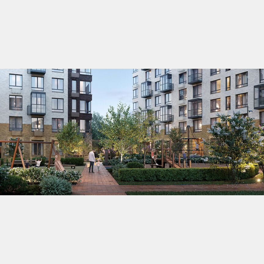 1-к. квартира, 44,4 м², 9/9 эт.