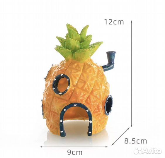Декорации для аквариума. Спанч Боб