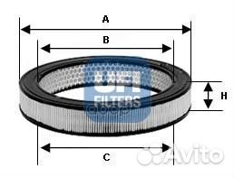 Фильтр воздушный Audi Citroen Ford Saab Sea