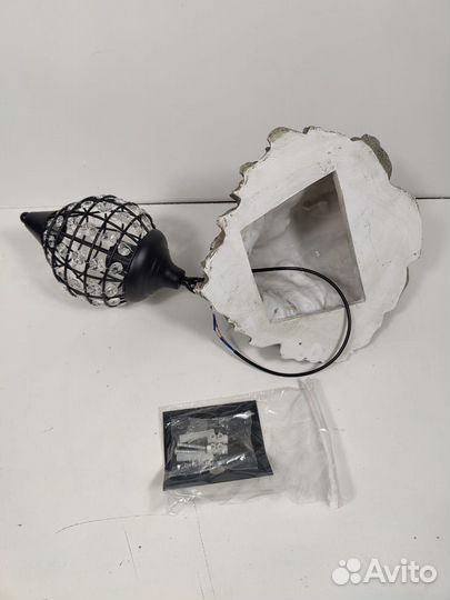 Настенный светильник из смолы с изображением Волка