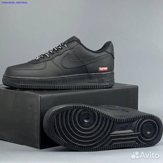 Кроссовки Nike Air Force 1 Low & Supreme (Арт.78578)