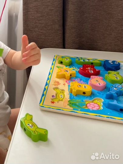 Магнитная рыбалка сортер