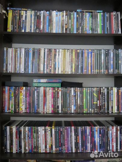 Огромная коллекция DVD дисков