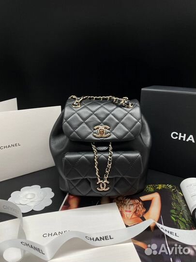 Рюкзак Chanel чёрный