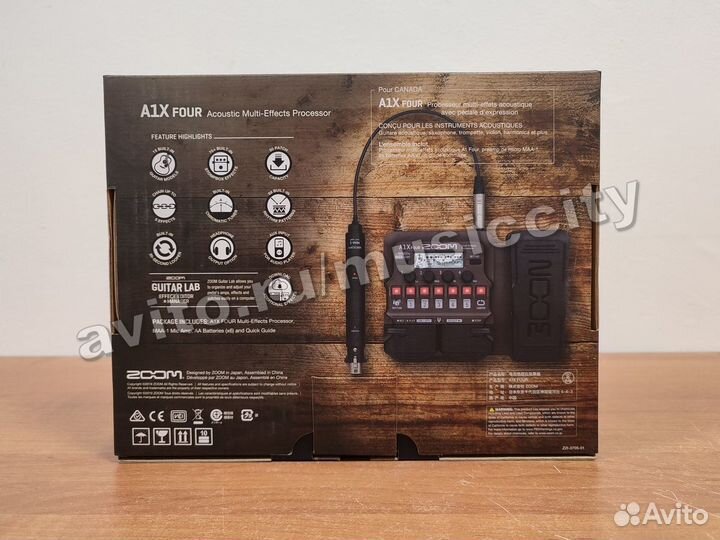 Zoom A1X Four процессор эффектов