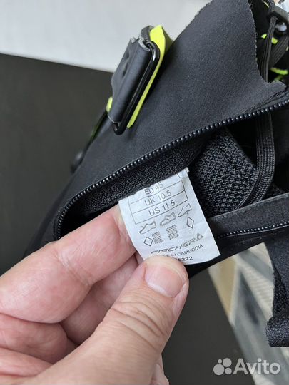 Лыжные ботинки коньковые Fisher RCS