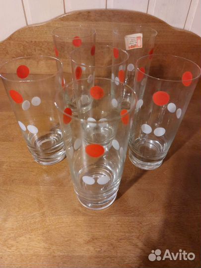 Коктельные стаканы СССР новые