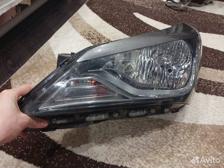 Фары для hyundai solaris
