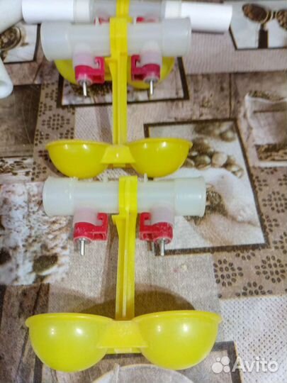 Нипельные поилки для птиц для кроликов