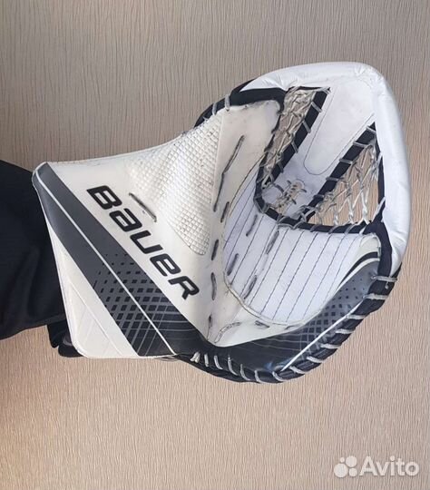Вратарские блин и ловушка bauer 1x sr