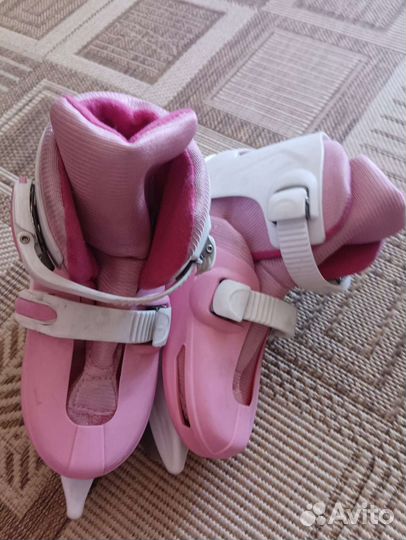 Коньки детские push