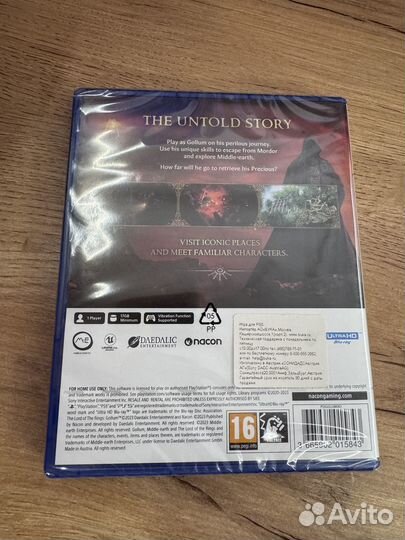 The Lord of the Rings: Gollum диск для PS5 новый