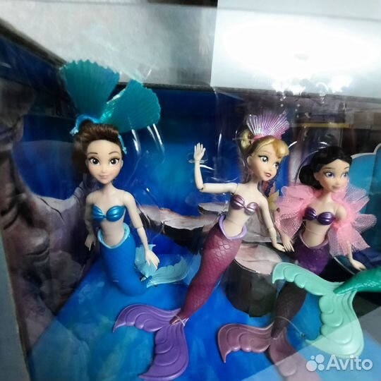 Мини Принцессы Дисней Ариэль и сестры русалки
