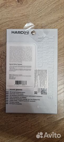 Противоударное стекло 3D hardiz Samsung Note 10