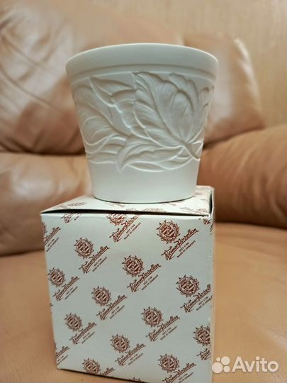 Подсвечник бисквитныей фарфор Weimar германия