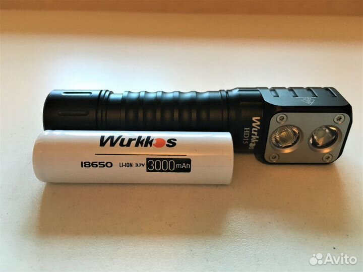 Налобный фонарь Wurkkos HD15 новый