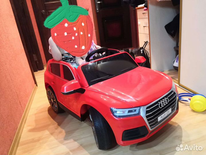 Детский электромобиль audi
