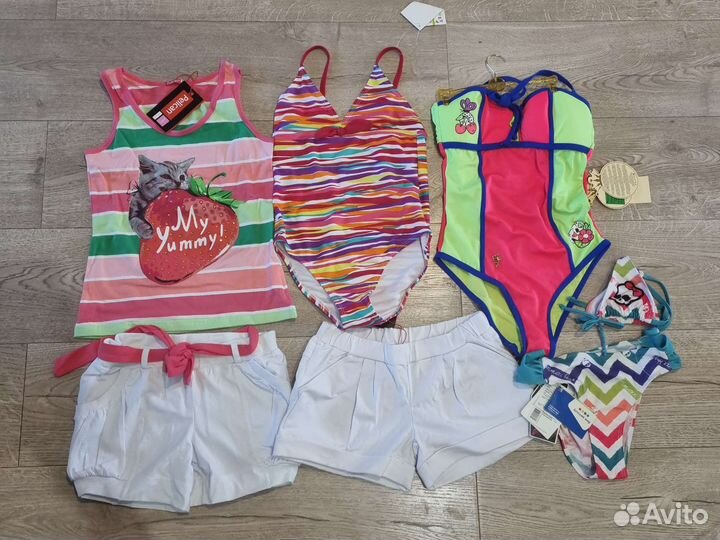 Шорты, майка, купальник р9-11