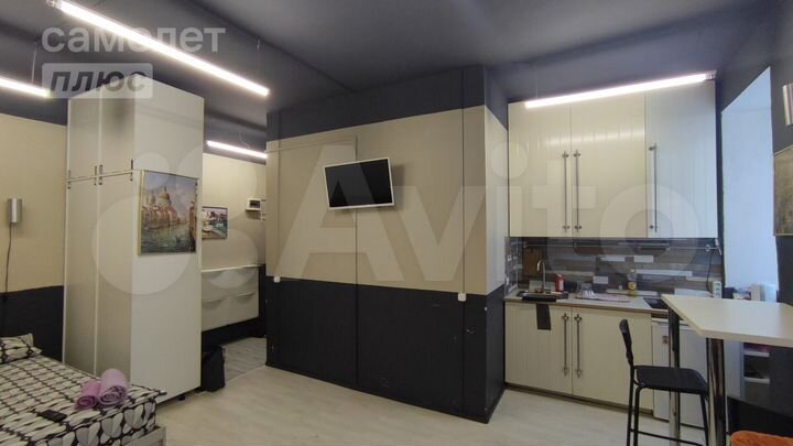 Квартира-студия, 24,6 м², 1/3 эт.