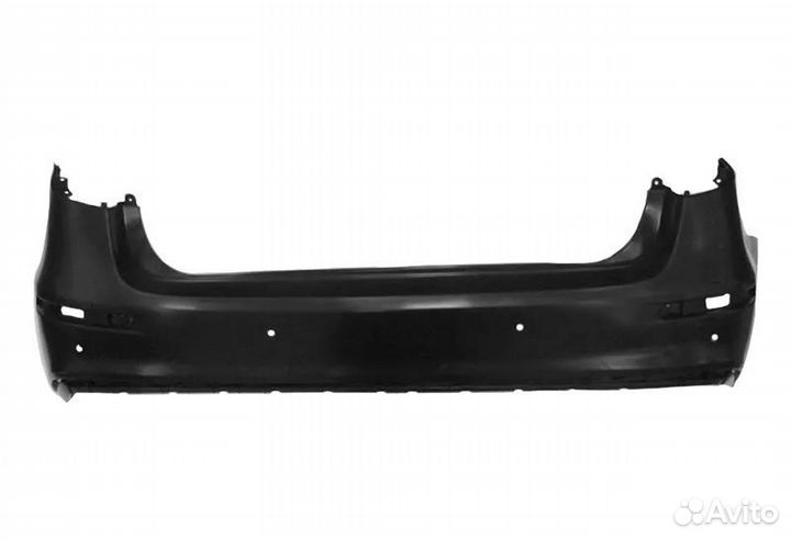 Бампер задний в цвет Kia Rio 3 рест 2015-2017