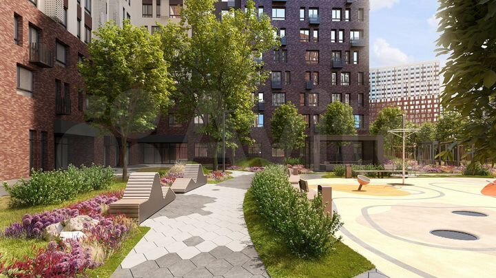 1-к. квартира, 35,4 м², 1/19 эт.