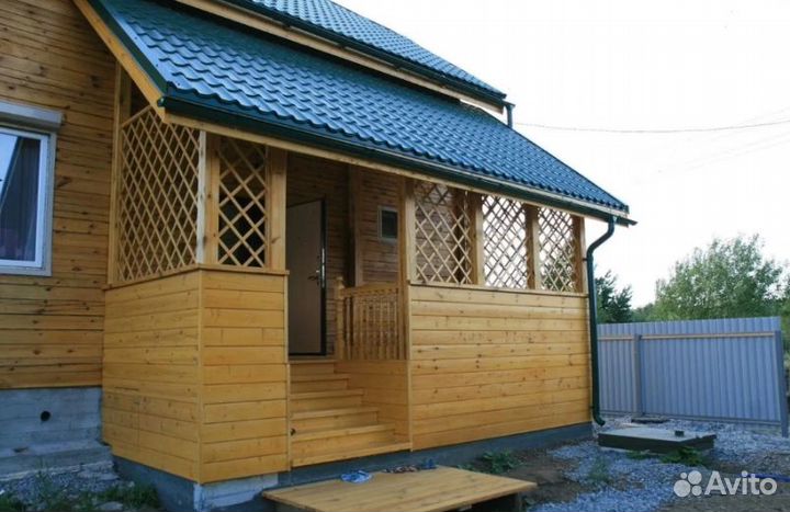 Бригада строителей, ремонт домов, кровля, фасад
