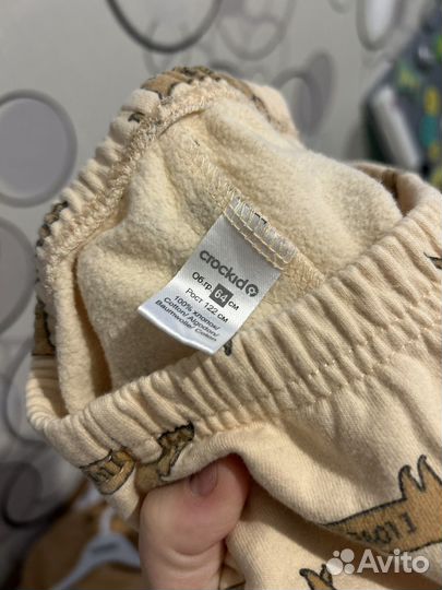 Пижама теплая crockid 122