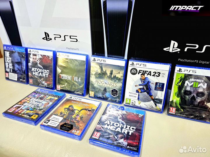 Sony Playstation 5 с дисководом новая