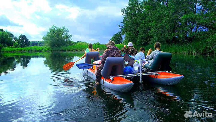 Надувной катамаран