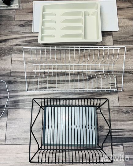 Сушилка для посуды, лоток для столовых приборов