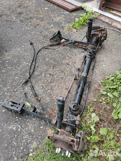 Задняя балка в сборе крайслер пт крузер