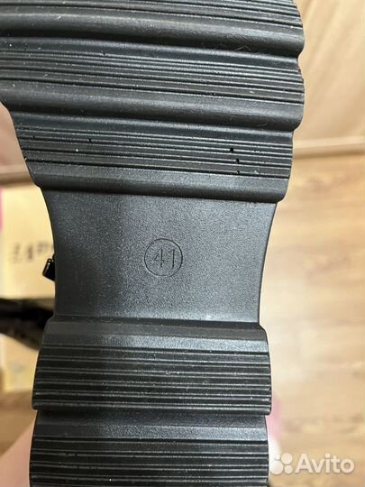 Ботинки зимние натуральная кожа 40 41