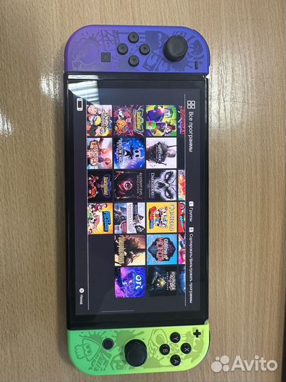 Nintendo switch oled с играми