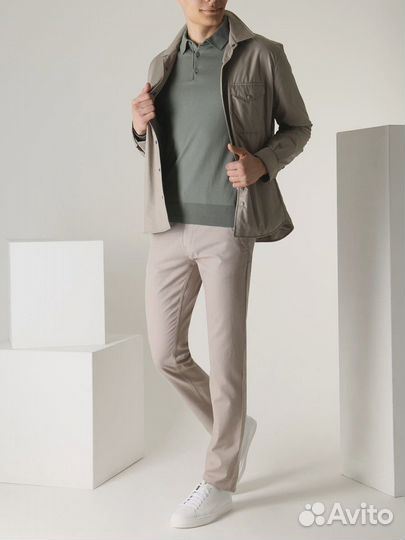 Поло хлопковое Boss