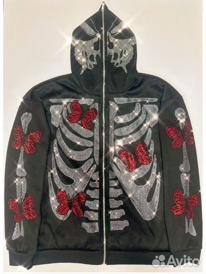 Зипка со стразами