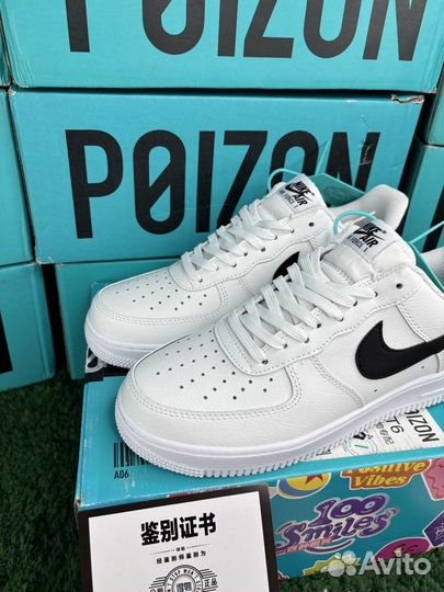 Nike Air Force 1 Black/White Оригинал