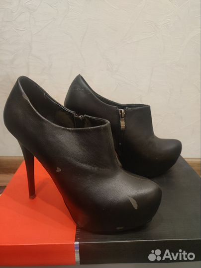 Ботильоны натуральная кожа 38