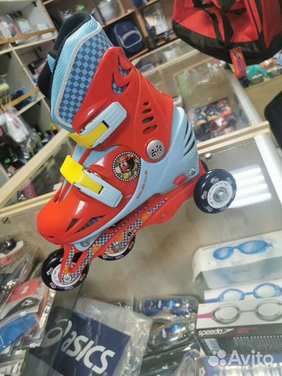 Роликовые коньки детские раздвижные