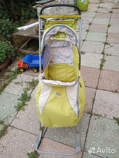 Коляска санки