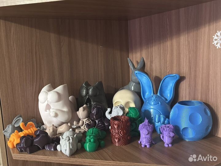 3д поделки (копилки,светильники,и разное)